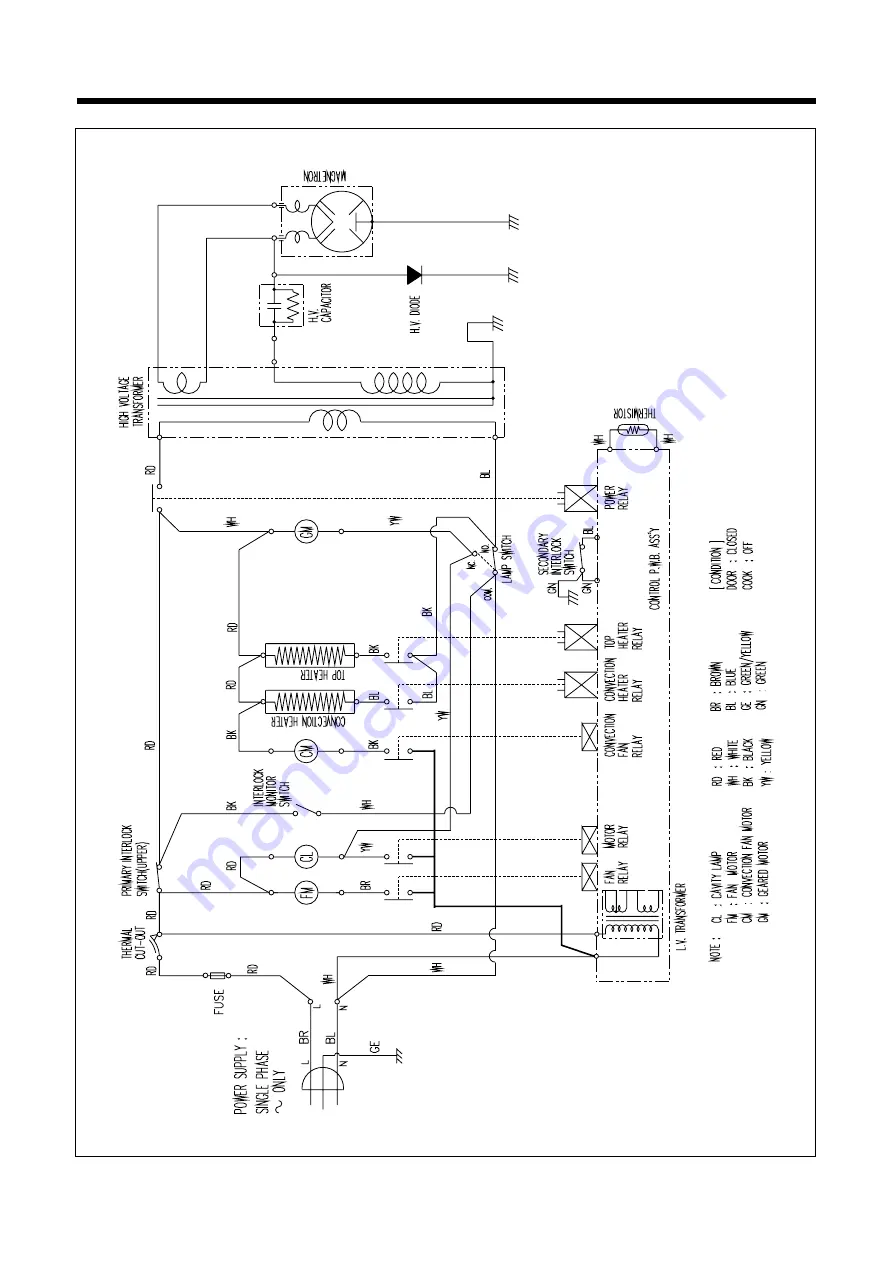 Daewoo KOC-924T9A Service Manual Download Page 29