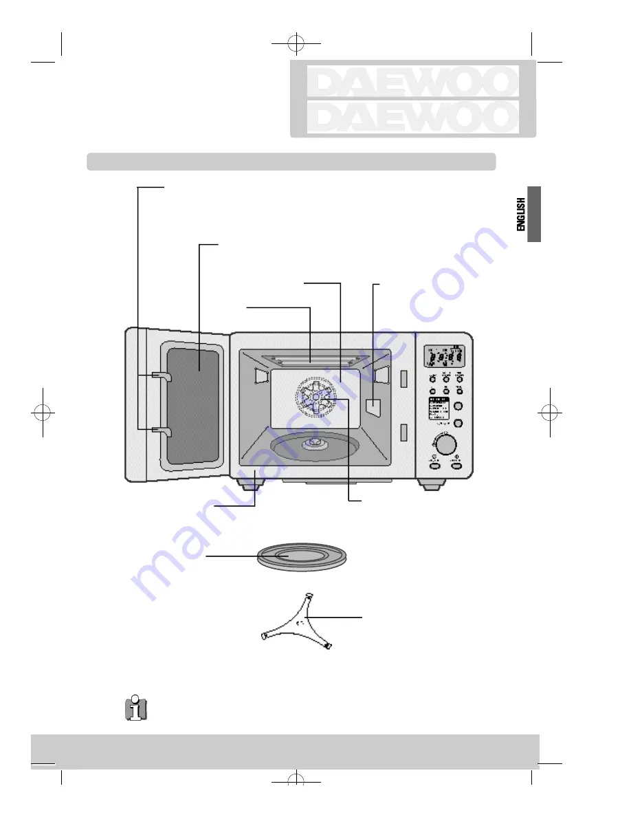 Daewoo KOC-995T Instruction Manual Download Page 5