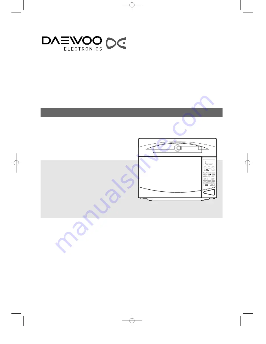 Daewoo KOD-135P Operating Instructions Manual Download Page 1