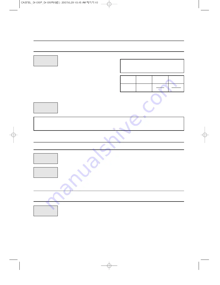 Daewoo KOD-135P Operating Instructions Manual Download Page 11