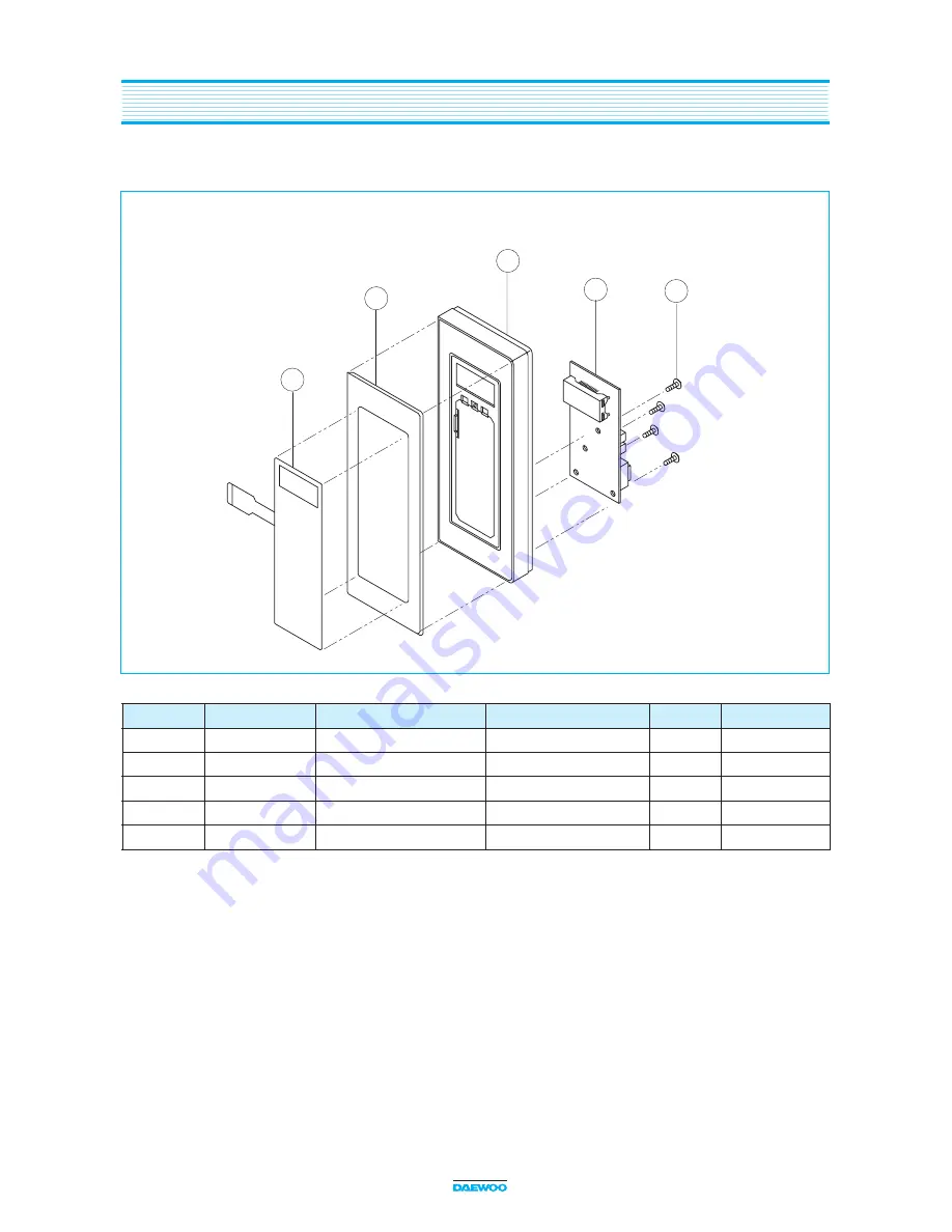 Daewoo KOG-164H Service Manual Download Page 14