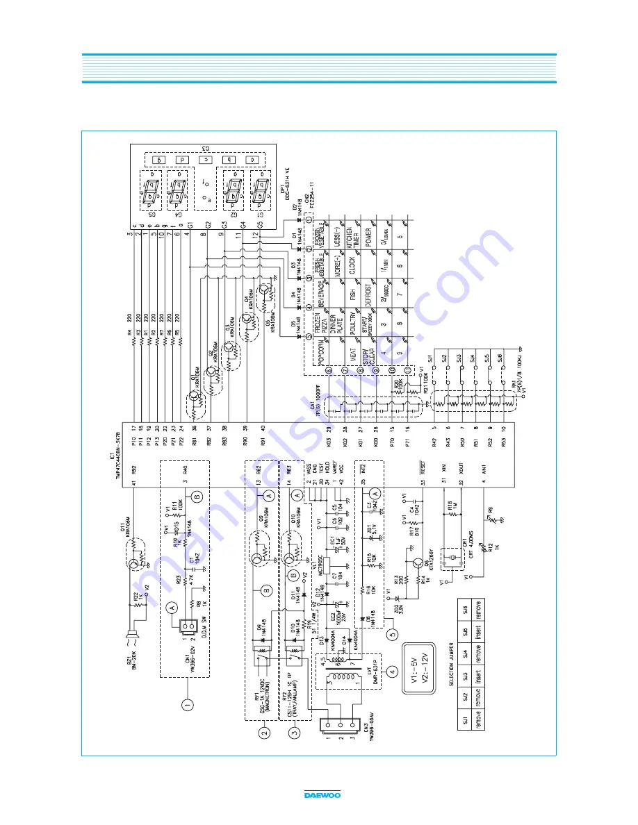 Daewoo KOG-164H Service Manual Download Page 29