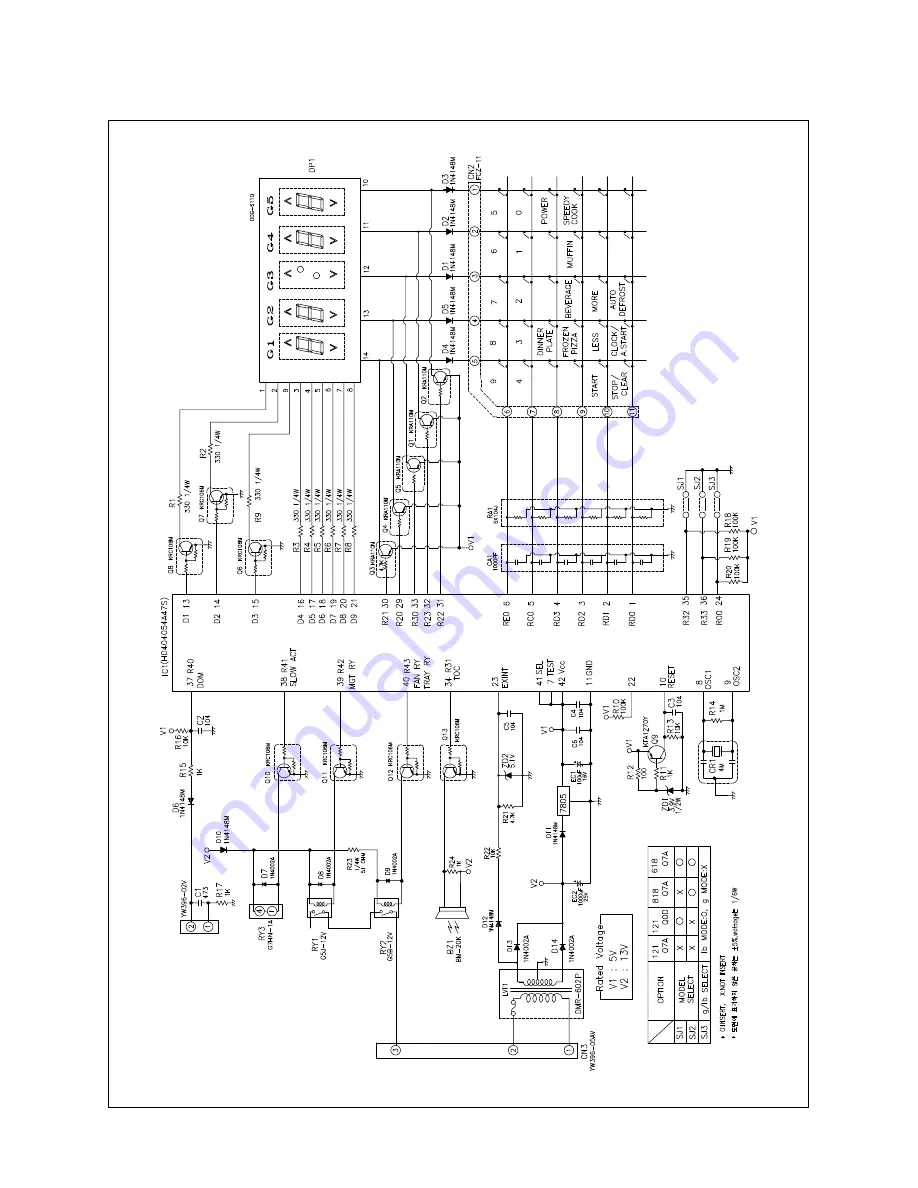 Daewoo KOR-122M0A Service Manual Download Page 50