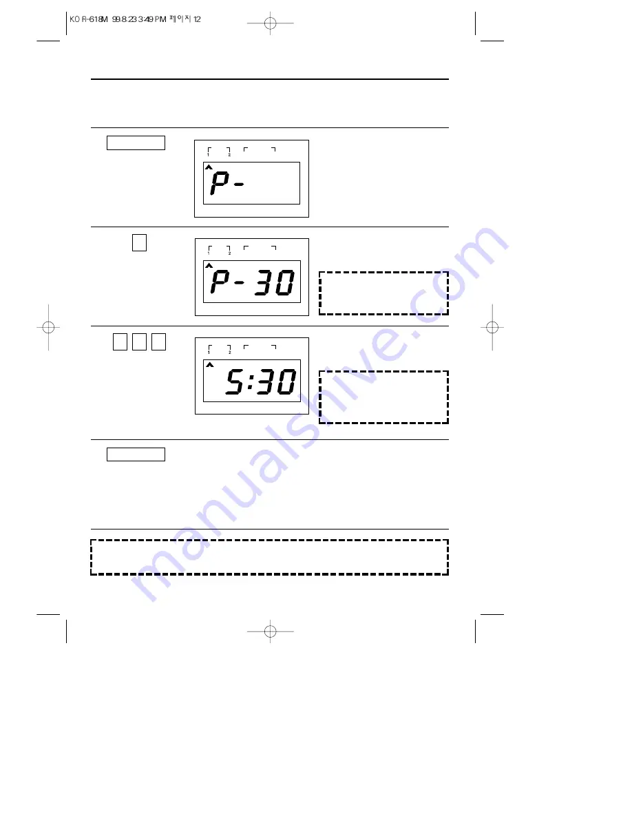 Daewoo KOR-618M Operating Instructions Manual Download Page 11