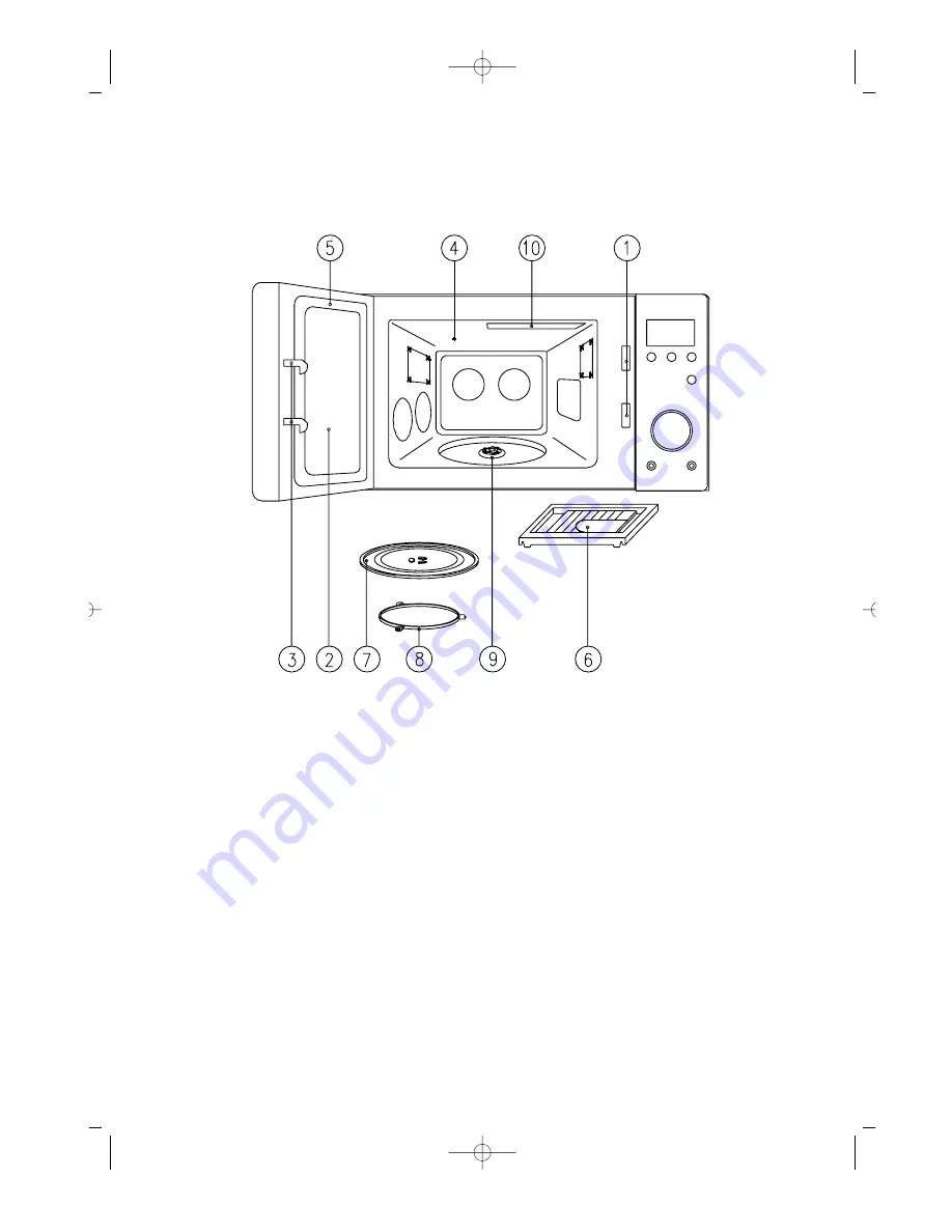 Daewoo KOR-637V Operating Instructions Manual Download Page 7