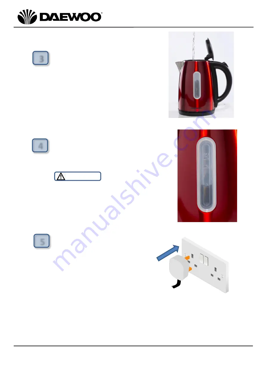 Daewoo SDA1685 User Manual Download Page 7