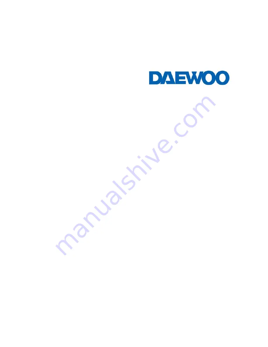 Daewoo SMD-4026A User Manual Download Page 1