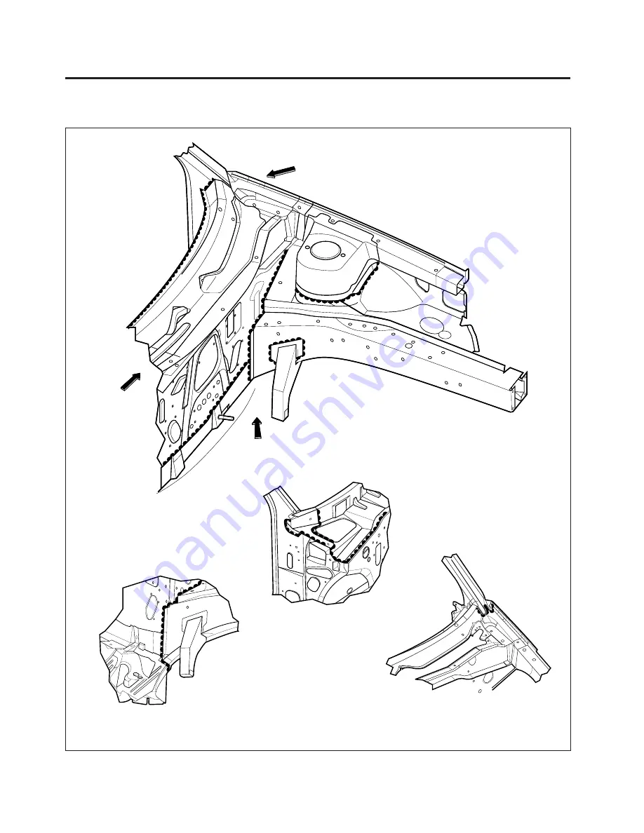 Daewoo TACUMA Body Repair Manual Download Page 112