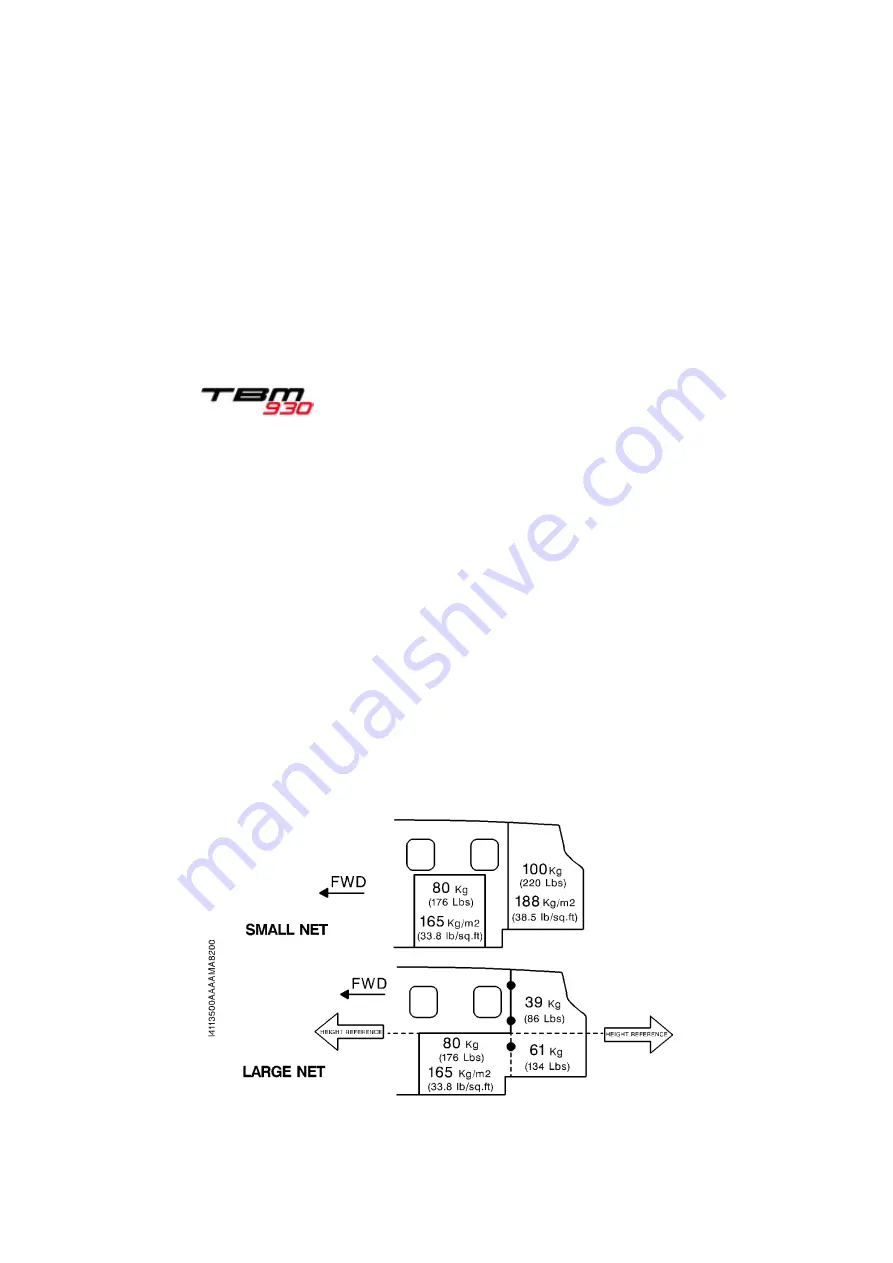 Daher TBM 930 Pilot'S Information Manual Download Page 63