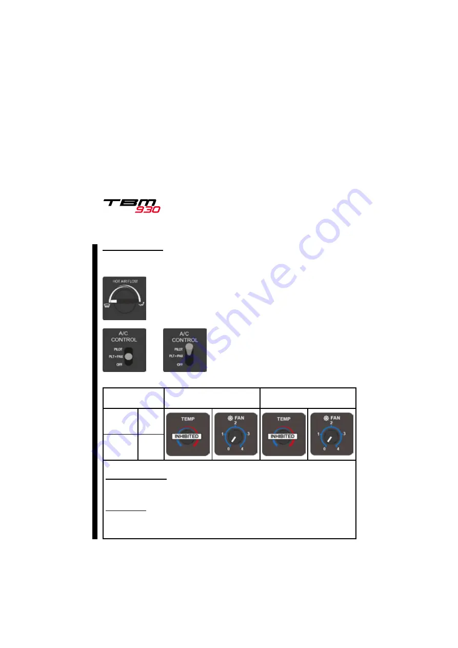 Daher TBM 930 Pilot'S Information Manual Download Page 617