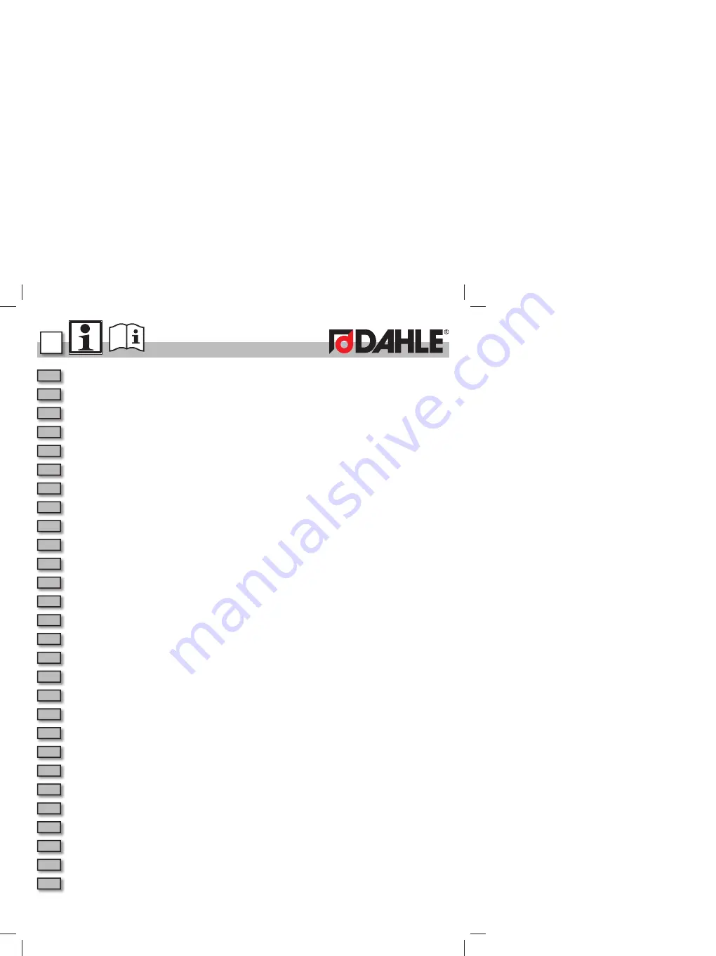 Dahle 35314 Скачать руководство пользователя страница 3