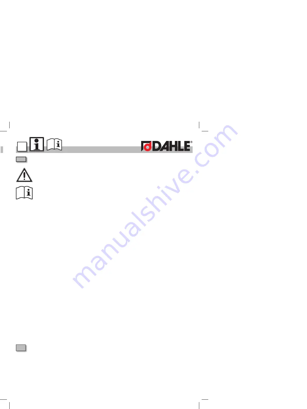 Dahle 35314 Instructions Manual Download Page 19