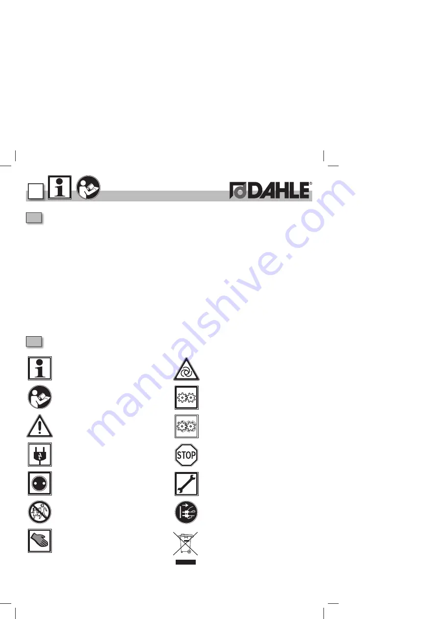 Dahle BSM 210 Скачать руководство пользователя страница 9