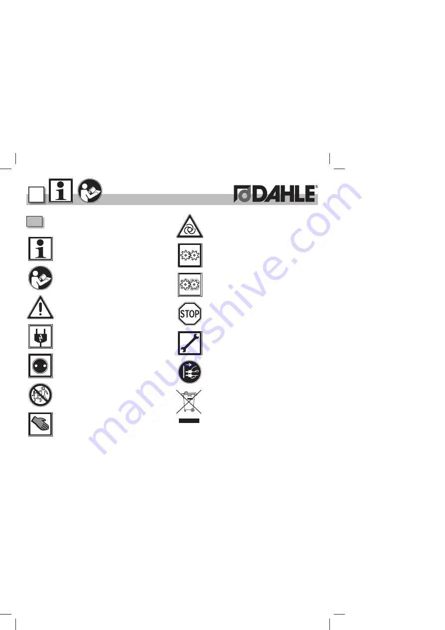 Dahle BSM 210 Instructions Manual Download Page 11