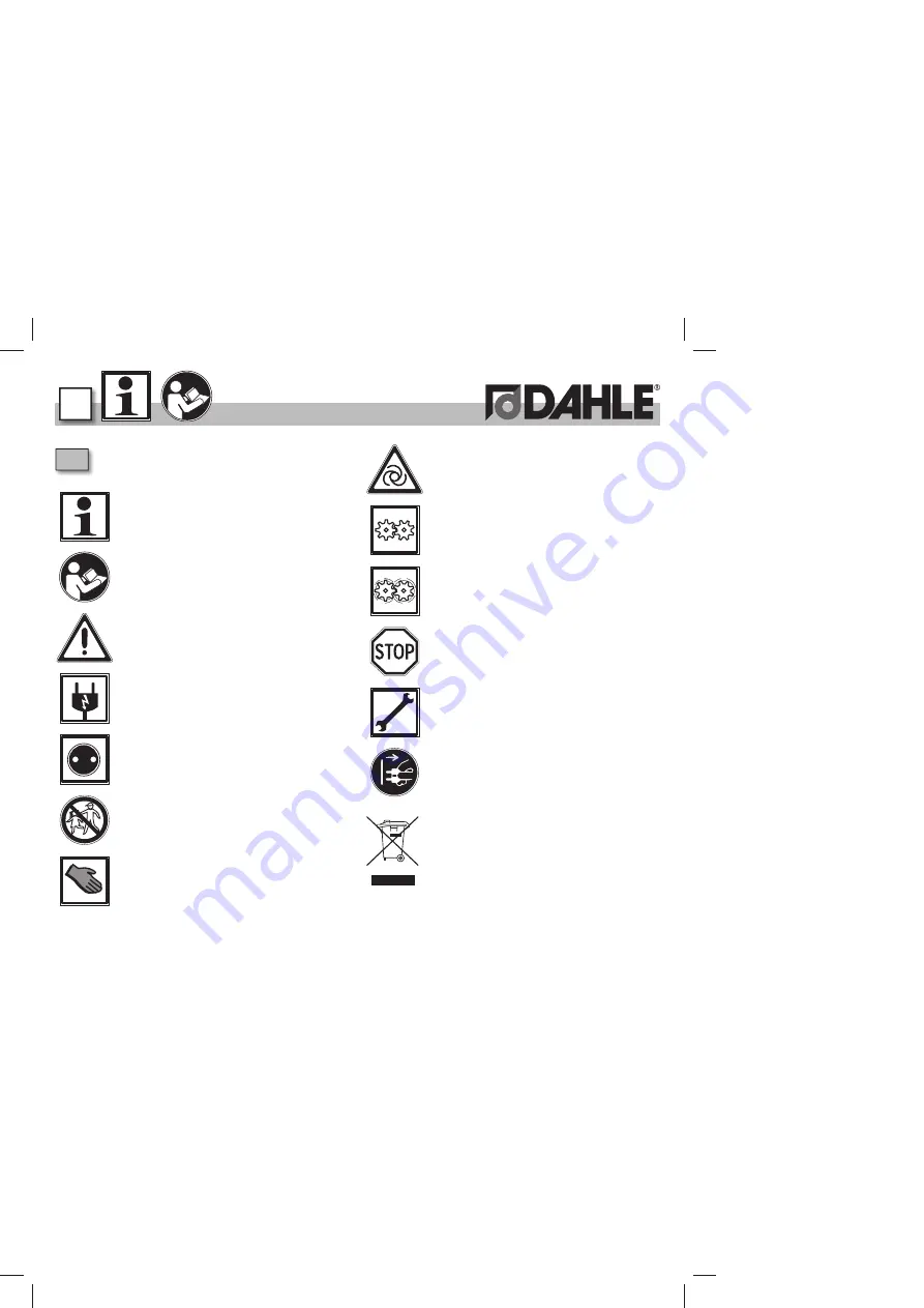 Dahle BSM 210 Скачать руководство пользователя страница 15