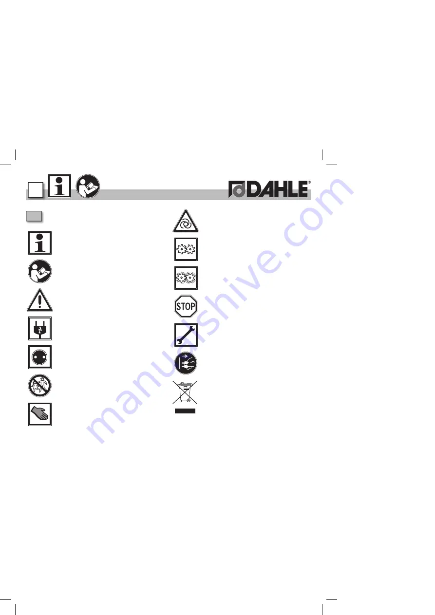 Dahle BSM 210 Instructions Manual Download Page 19