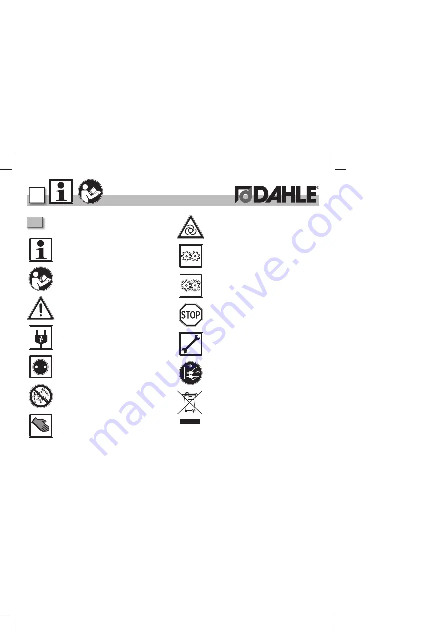 Dahle BSM 210 Instructions Manual Download Page 31