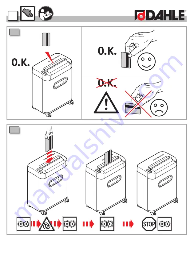 Dahle PaperSAFE Manual Download Page 9