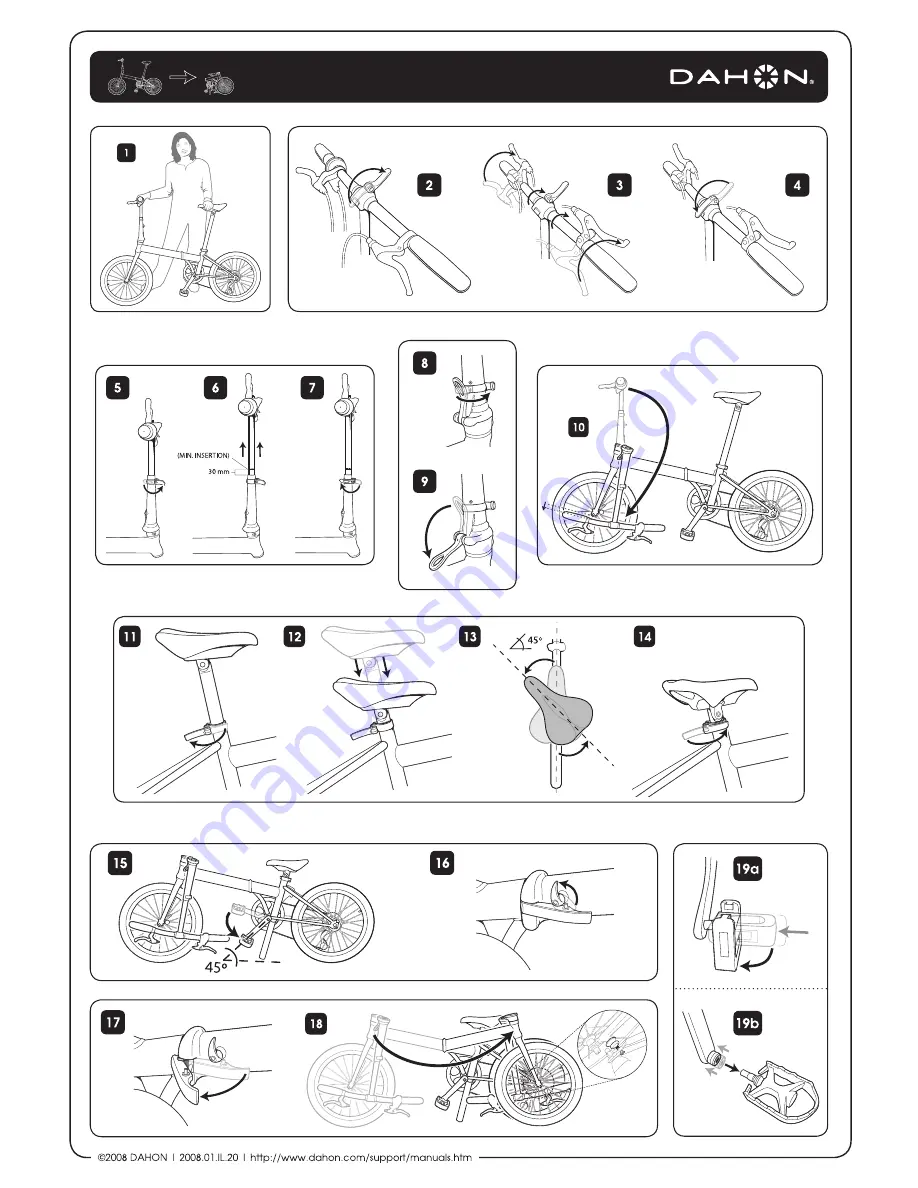 DAHON COMPACT - 2008 Скачать руководство пользователя страница 1