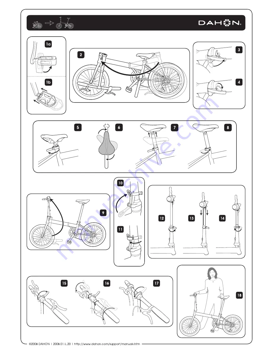 DAHON COMPACT - 2008 Скачать руководство пользователя страница 2