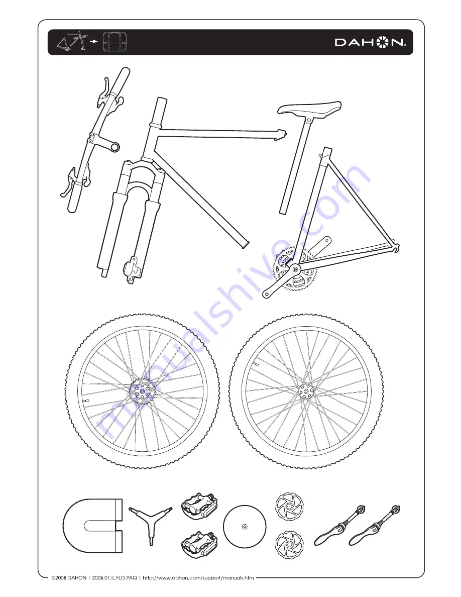 DAHON FLO PACKING - 2008 Скачать руководство пользователя страница 2