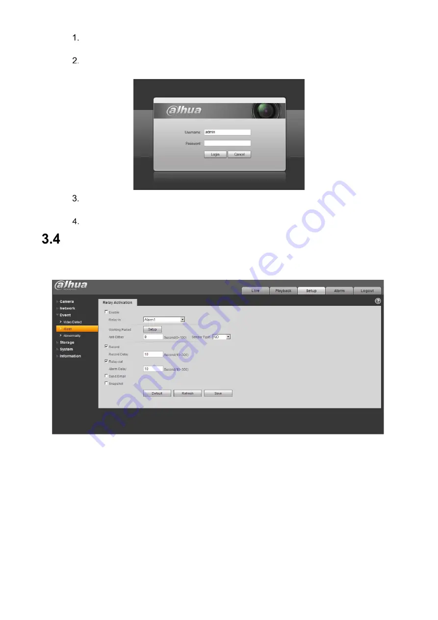 Dahua 59232XANR Quick Installation Manual Download Page 25