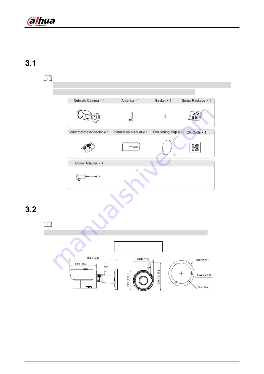 Dahua DH-IPC-HFW2X-W Quick Start Manual Download Page 13