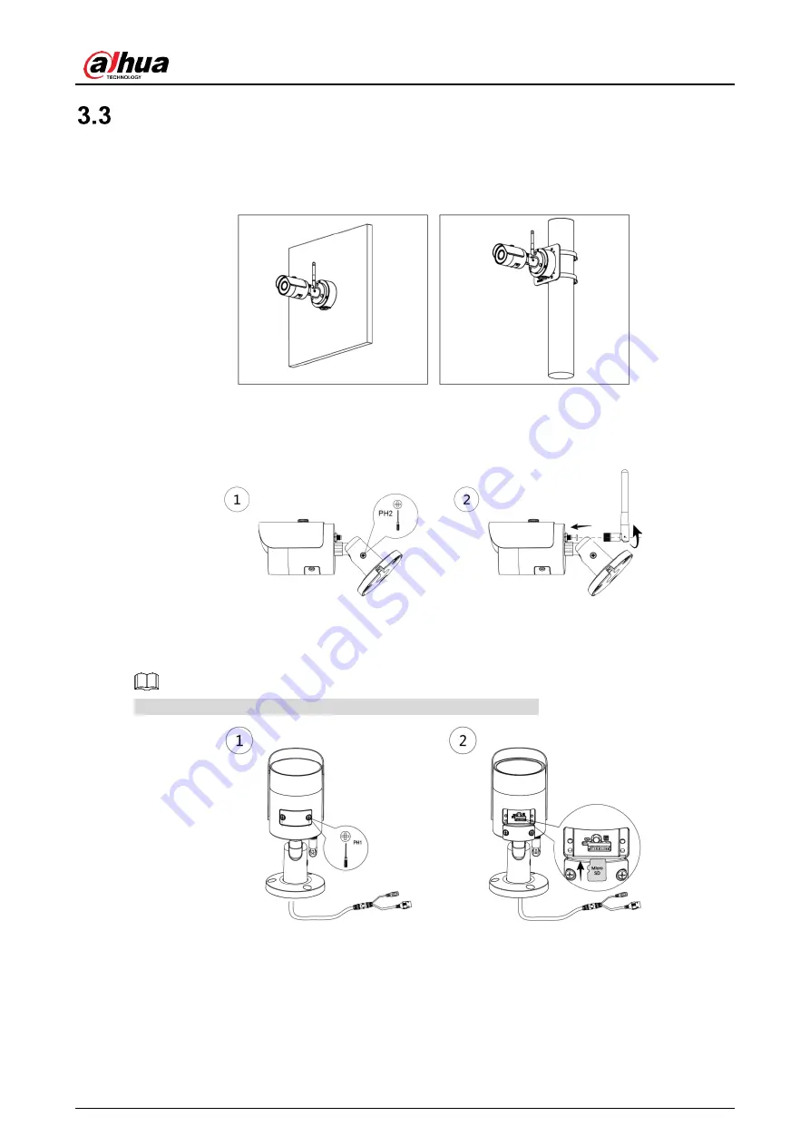 Dahua DH-IPC-HFW2X-W Скачать руководство пользователя страница 14