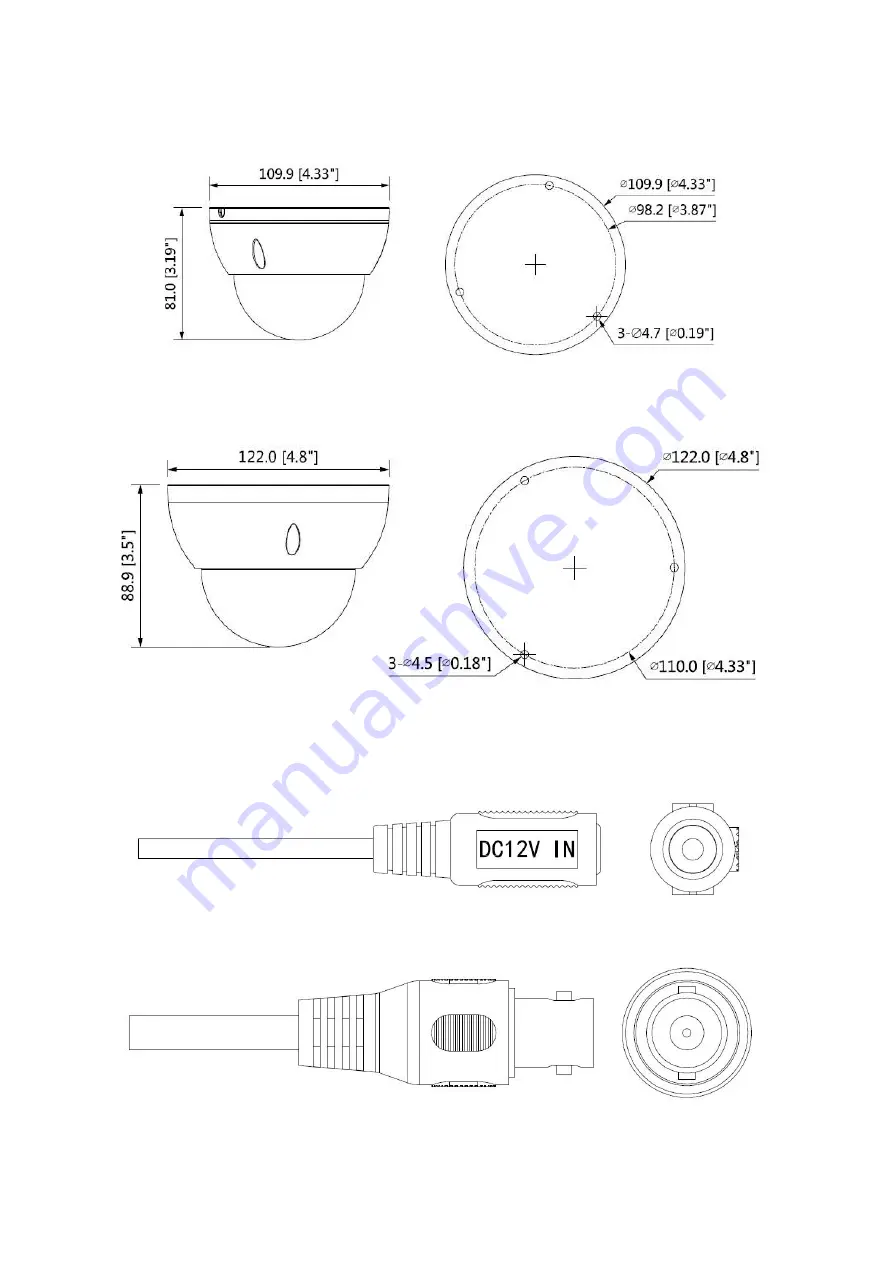 Dahua HDBW1400EP User Manual Download Page 6