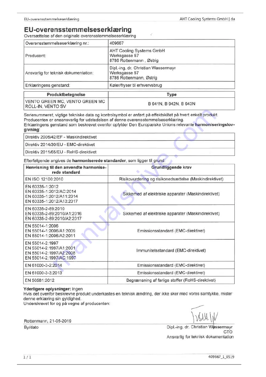 Daikin AHT VENTO GREEN MC Operating Instructions Manual Download Page 208