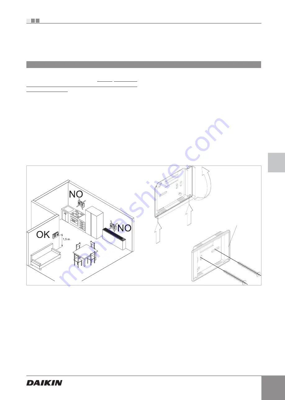 Daikin Altherma EKRTCTRL1 Installation Manual Download Page 11