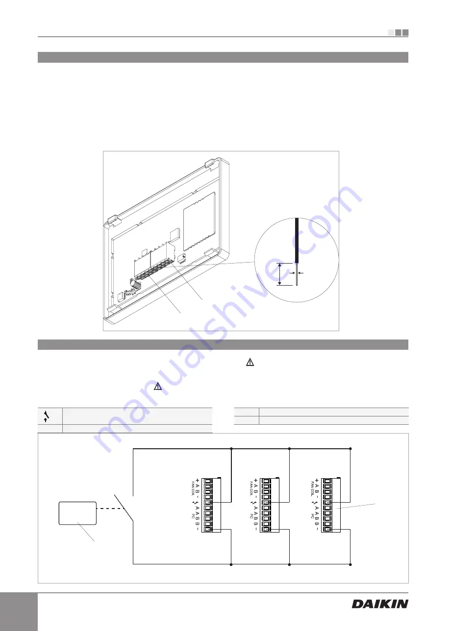 Daikin Altherma EKRTCTRL1 Installation Manual Download Page 12