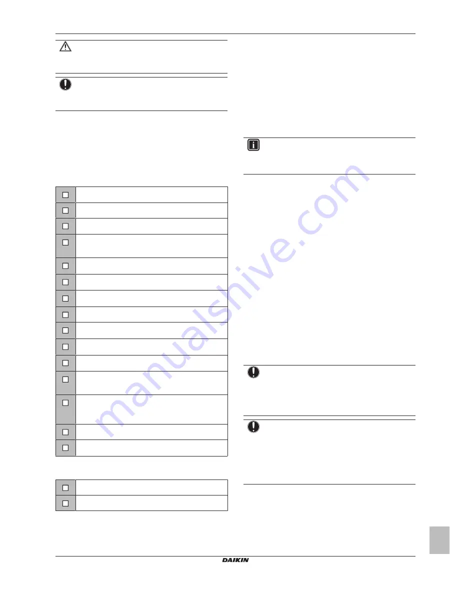 Daikin ARXM50N2V1B Installer'S Reference Manual Download Page 21