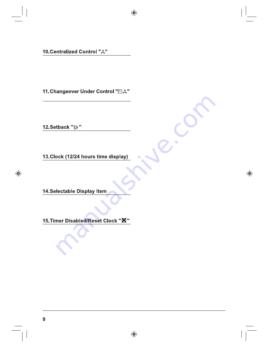 Daikin BRC1E62 Operation Manual Download Page 10