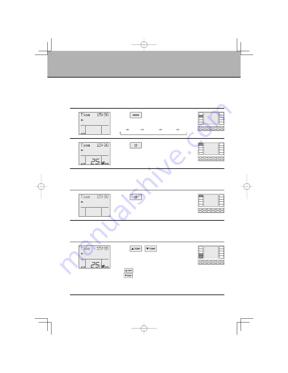 Daikin BRC230Z4 Operation Manual Download Page 8