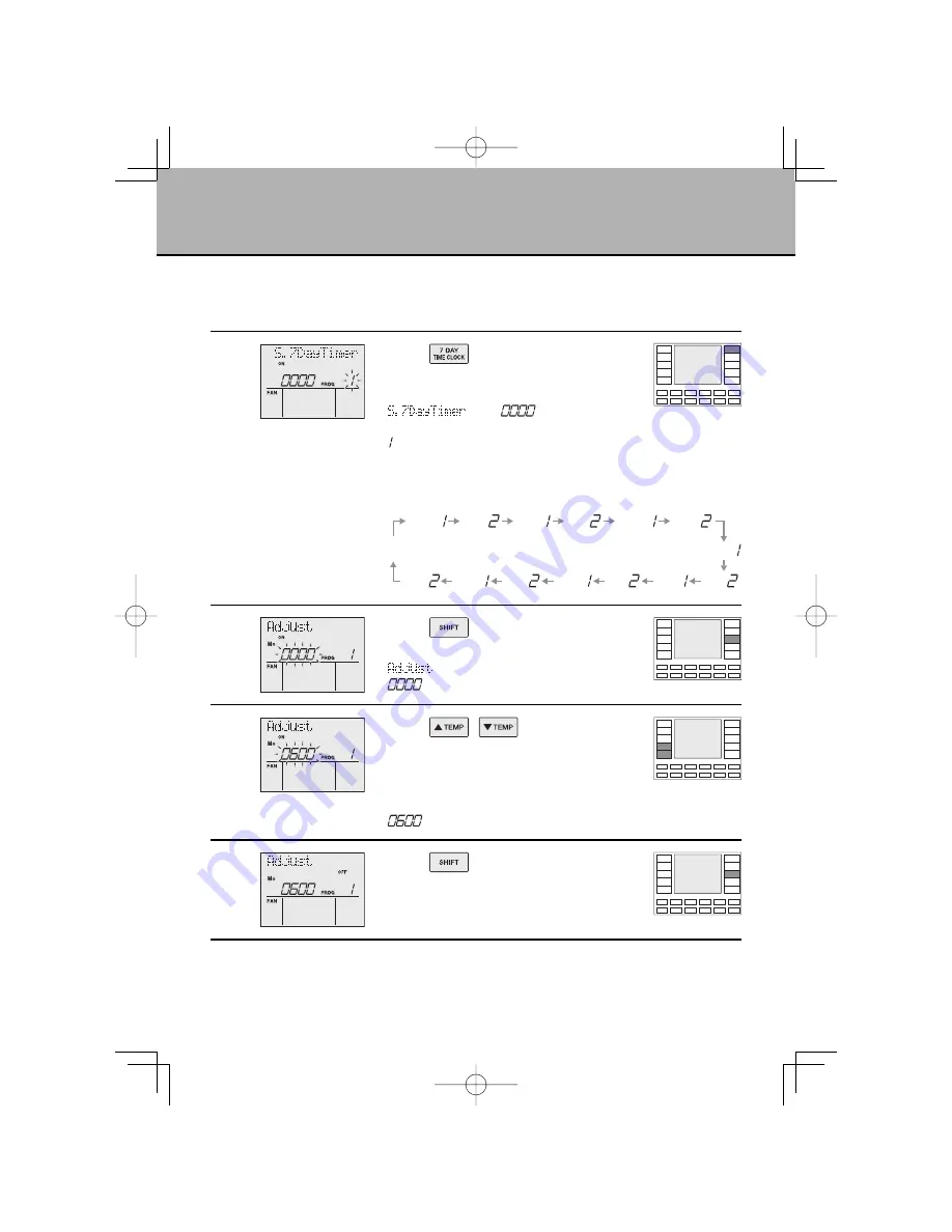 Daikin BRC230Z4 Operation Manual Download Page 12