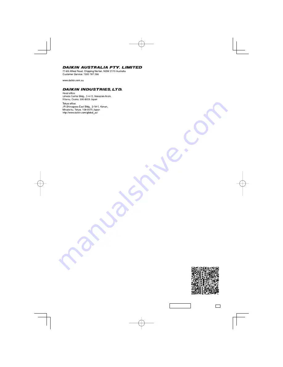 Daikin BRC230Z4 Operation Manual Download Page 28