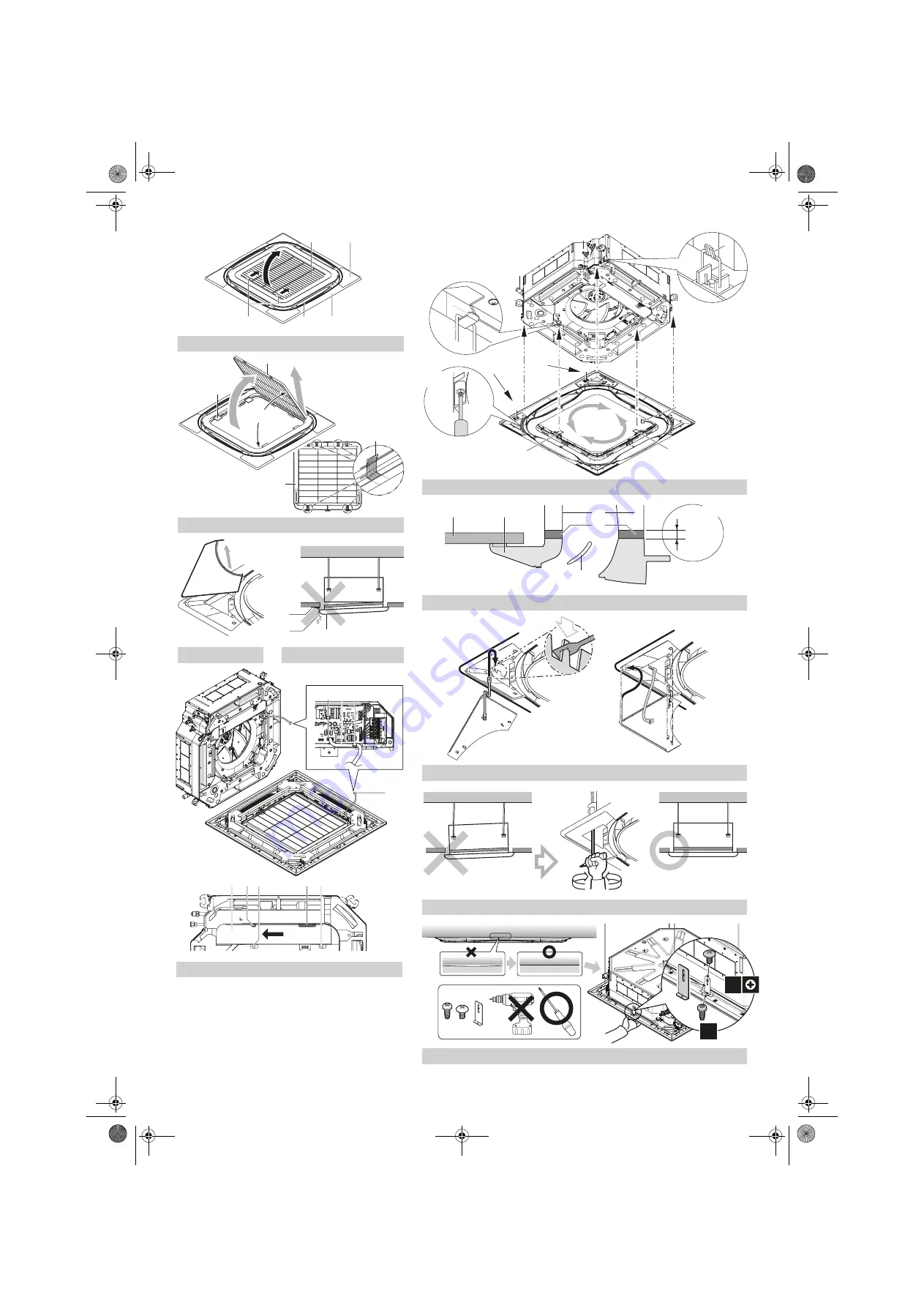 Daikin BYCQ140E2W1 Installation Manual Download Page 2