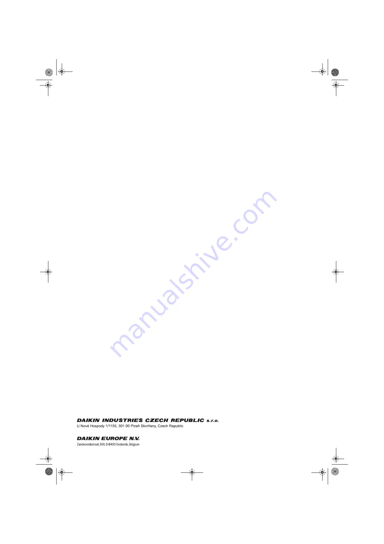 Daikin BYCQ140E2W1 Installation Manual Download Page 8