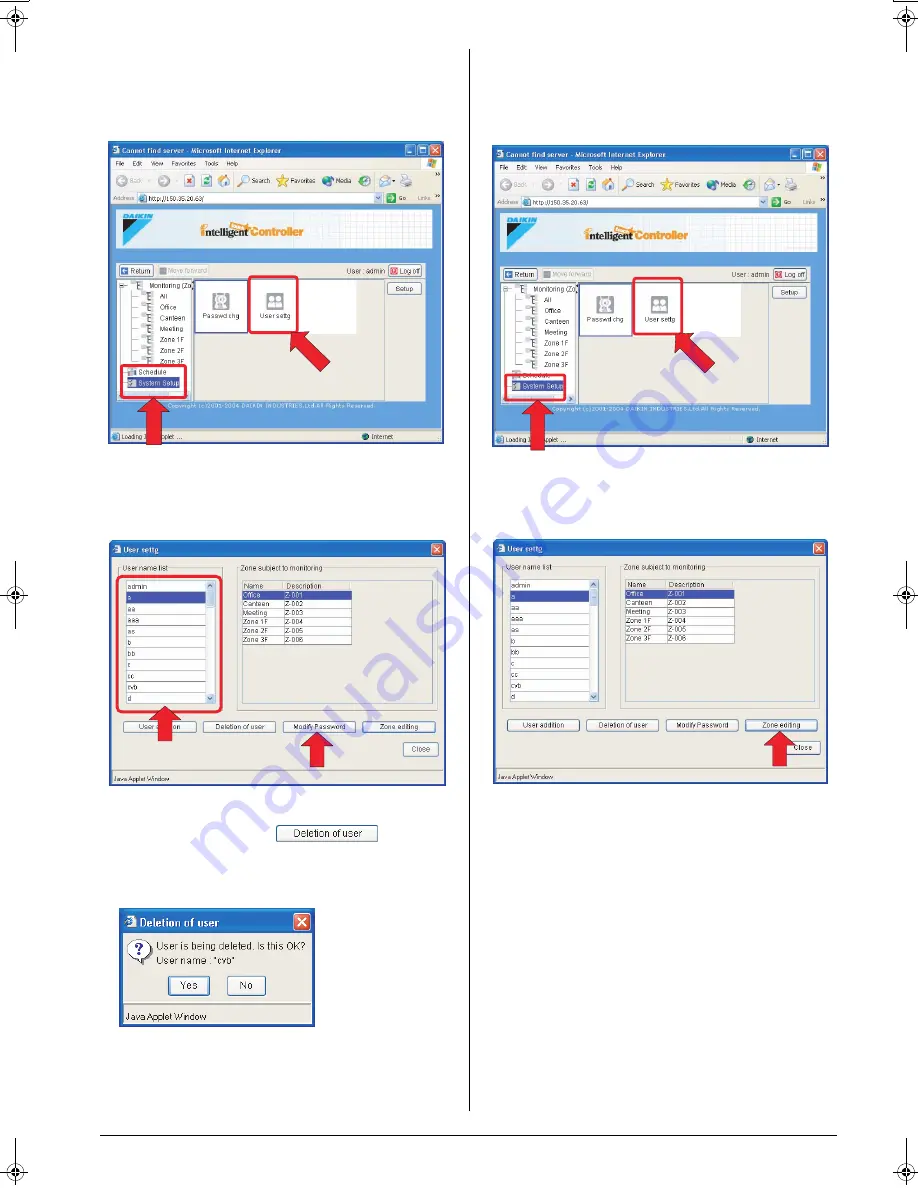 Daikin DCS004A51 Operation Manual Download Page 40