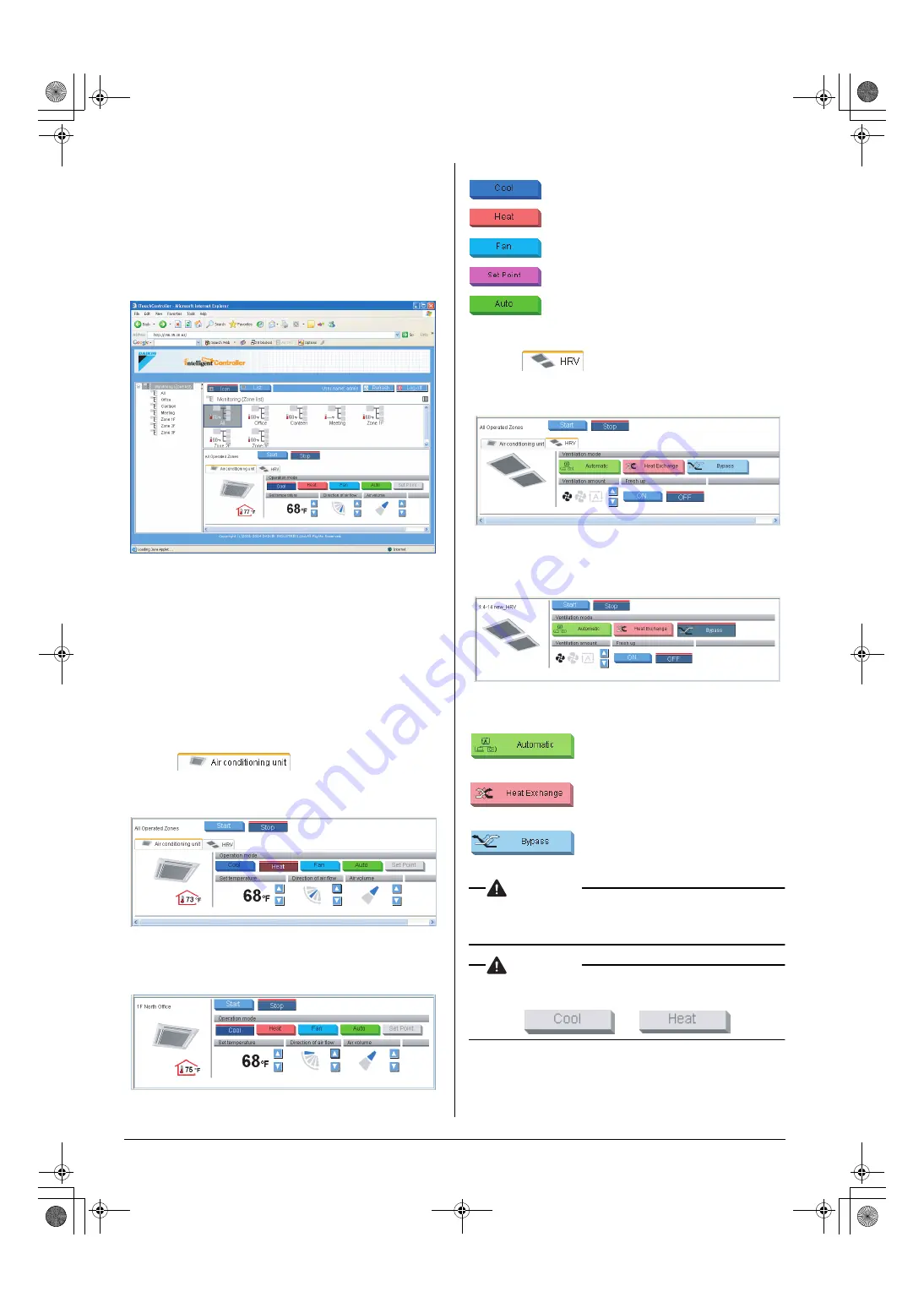 Daikin DCS004A71 Operation Manual Download Page 20