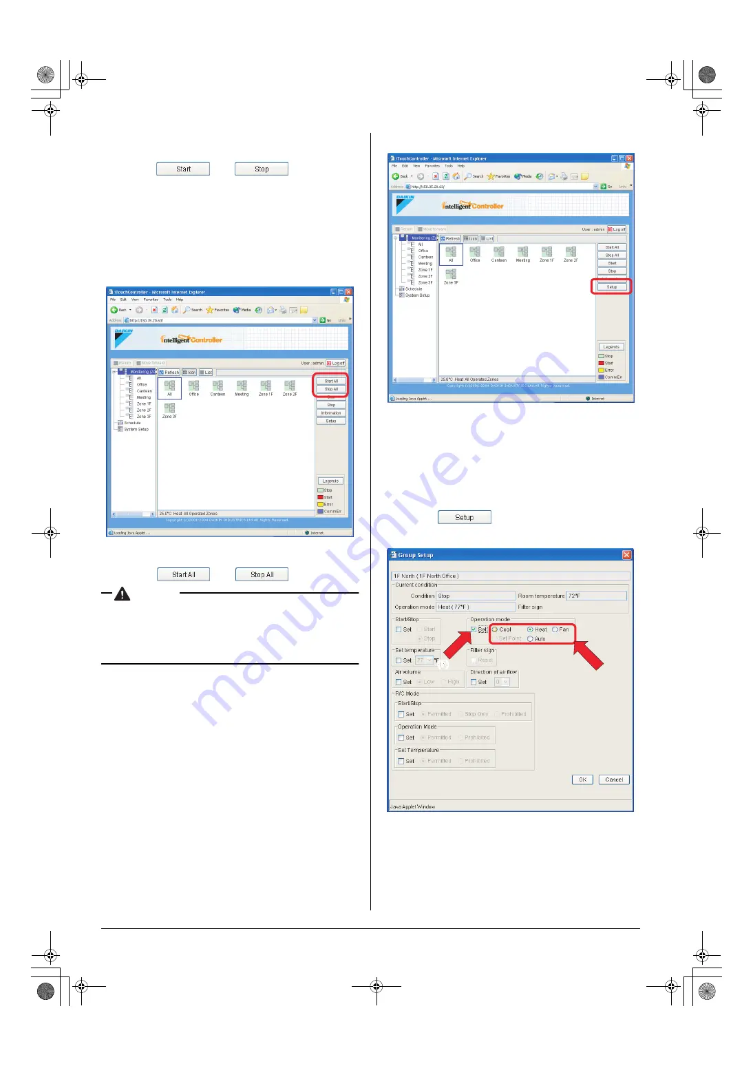 Daikin DCS004A71 Operation Manual Download Page 26