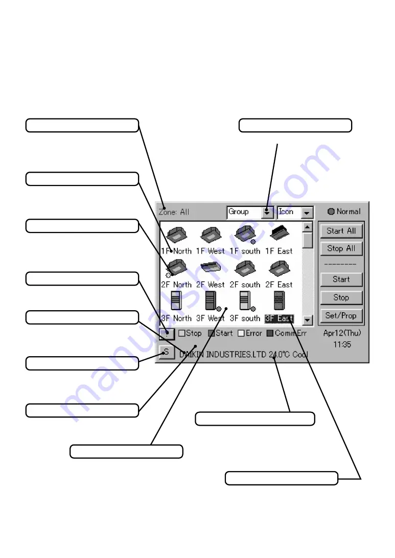 Daikin DCS601B51 Operation Manual Download Page 12