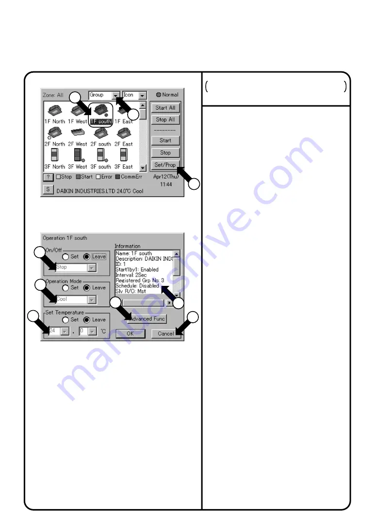 Daikin DCS601B51 Operation Manual Download Page 24