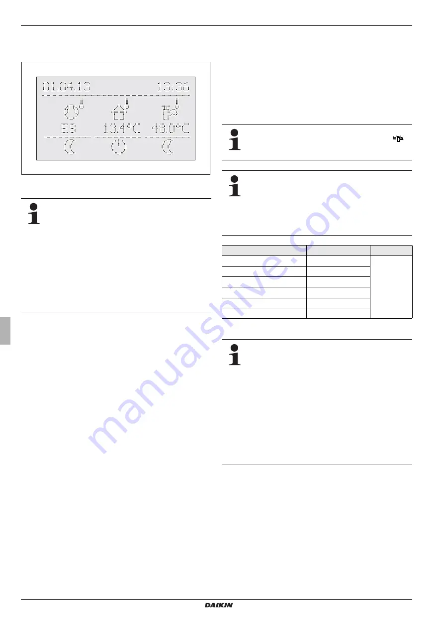 Daikin EHS157034 Operating Instructions Manual Download Page 14