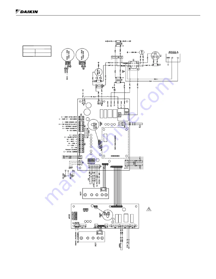 Daikin Enfinity VFC Installation And Maintenance Manual Download Page 28