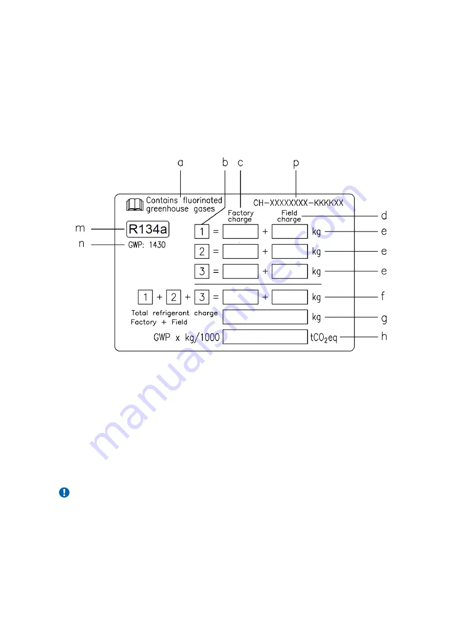 Daikin EWWD370H-XS Installation, Operation And Maintenance Manual Download Page 170