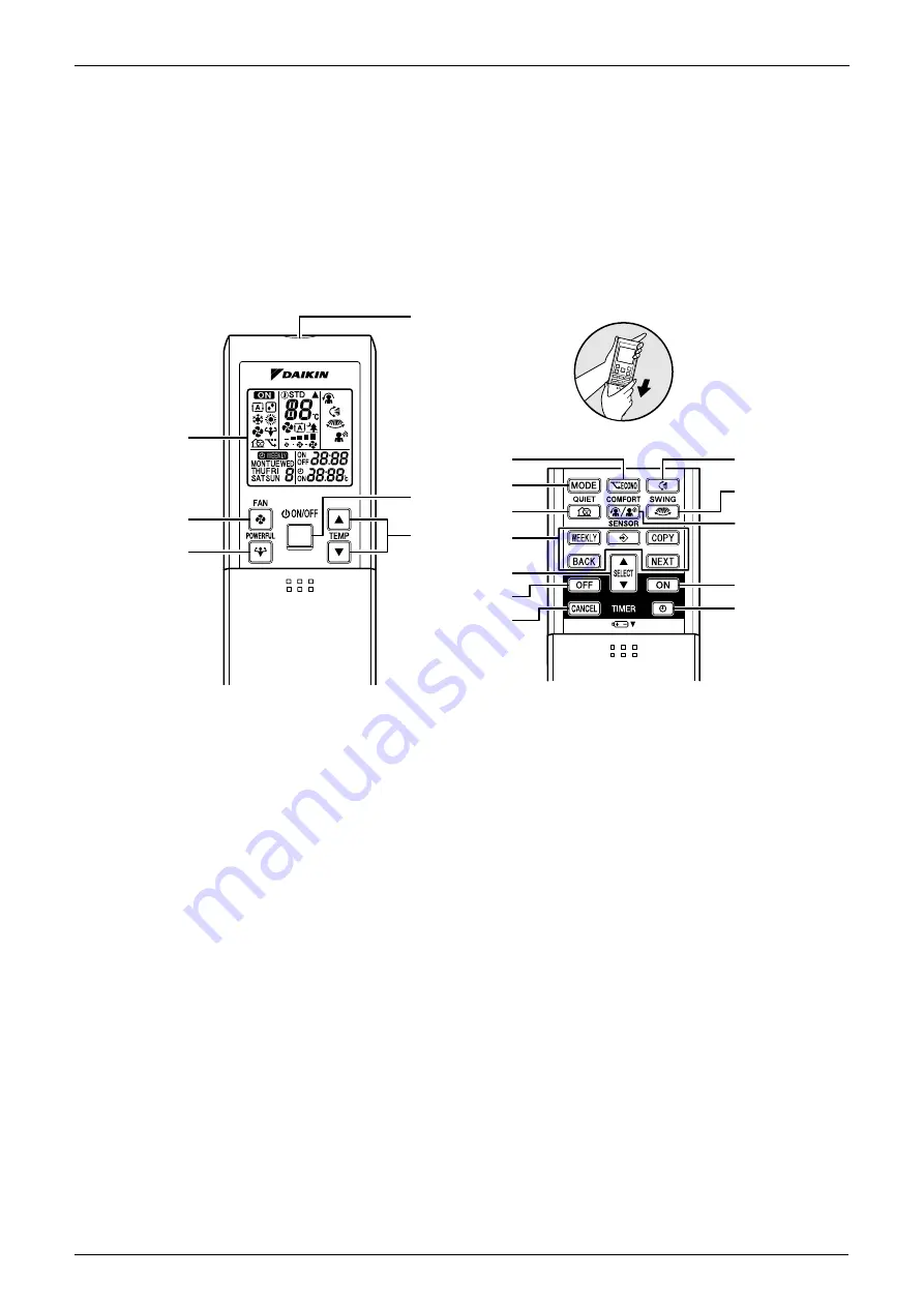 Daikin RKS42J2V1B Service Manual Download Page 62