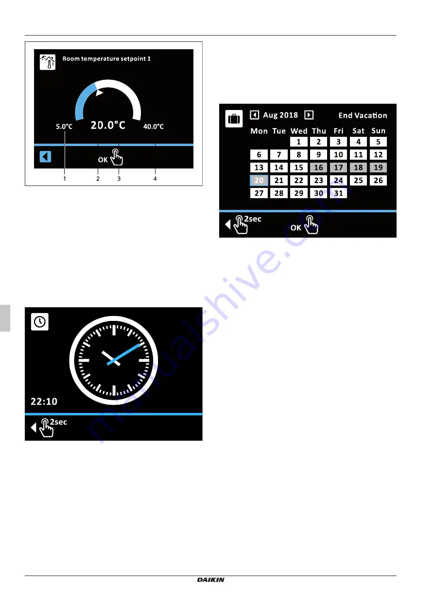 Daikin RoCon+ HP Series Operating Instructions Manual Download Page 10