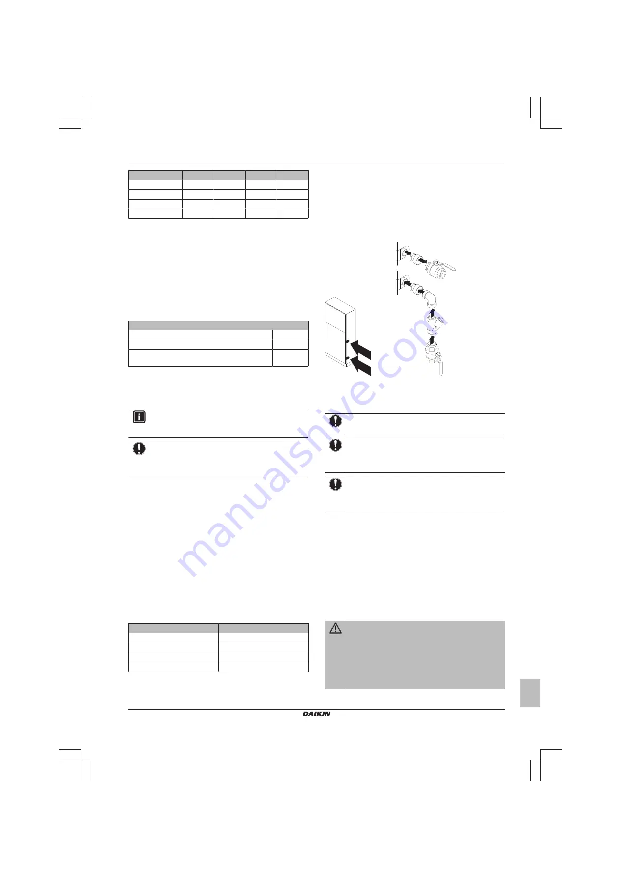 Daikin SEHVX-BAW Installer And User Manual Download Page 13